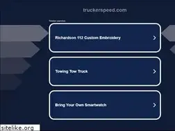 Sites similar to truckerspeed.com