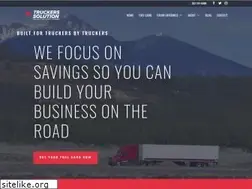 Sites similar to truckerssolution.com