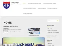 Sites similar to truckersu.com