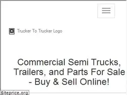 Sites similar to truckertotrucker.com