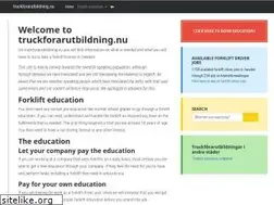 Sites similar to truckforarutbildning.nu