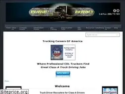 Sites similar to truckingcareersofamerica.com