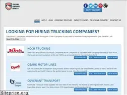 Sites similar to truckingcompanieshiring.com