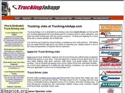 Sites similar to truckingjobapp.com