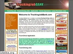 Sites similar to truckingjobbank.com