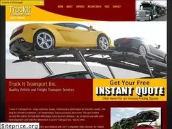 Sites similar to truckittransport.com