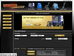 Sites similar to truckmountsource.com