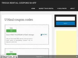 Sites similar to truckrentalcoupons50off.com