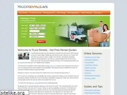 Sites similar to truckrentals.ws