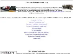 Sites similar to truckscales.info