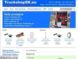 Sites similar to truckshopsk.eu