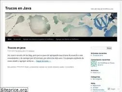 Sites similar to trucosjava.wordpress.com