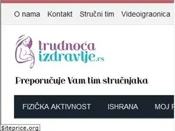 Sites similar to trudnocaizdravlje.rs