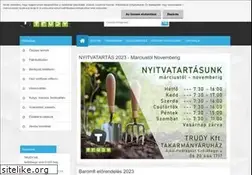 Sites similar to trudykft.hu