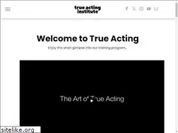 Sites similar to trueactinginstitute.com