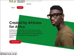 Sites similar to trueafricauniversity.com