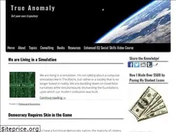 Sites similar to trueanomaly.org