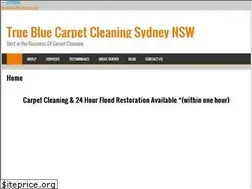 Sites similar to truebluecarpetcleaning.com.au