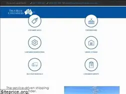 Sites similar to truebluecontainers.com.au