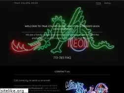 Sites similar to truecolorsneon.com