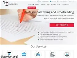 Sites similar to trueeditors.com