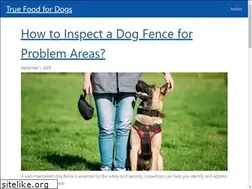 Sites similar to truefoodfordogs.com