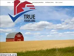 Sites similar to truefoods.org