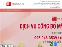 Sites similar to truelegal.vn