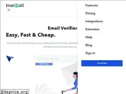 Sites similar to truemail.io