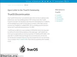 Sites similar to trueos.org