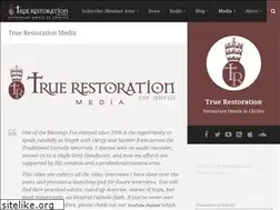 Sites similar to truerestorationmedia.com