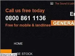 Sites similar to truesoundhire.co.uk