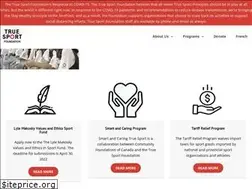 Sites similar to truesportfoundation.ca