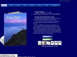 Sites similar to truetrustbook.com