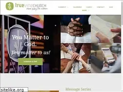 Sites similar to truevinechurch.tv