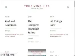 Sites similar to truevinelife.com
