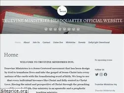 Sites similar to truevineministrieshq.wordpress.com