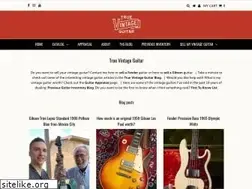 Sites similar to truevintageguitar.com