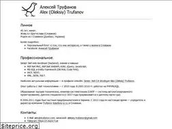 Sites similar to trufanov.com
