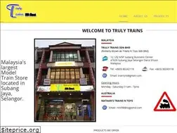 Sites similar to trulytrains.com