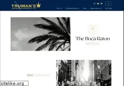 Sites similar to trumans-nyc.com