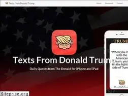Sites similar to trump.texts.fr