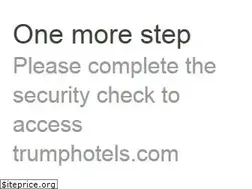 Sites similar to trumphotels.com