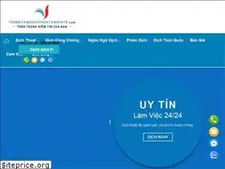 Sites similar to trungtamdichthuatvinasite.com