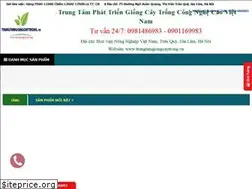 Sites similar to trungtamgiongcaytrong.vn