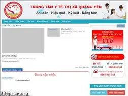 Sites similar to trungtamytequangyen.vn