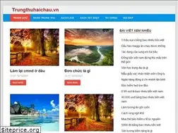 Sites similar to trungthuhaichau.vn