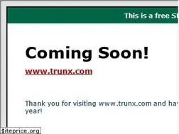 Sites similar to trunx.com