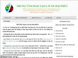 Sites similar to truongdaylaixedaiphuc.vn