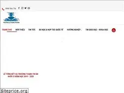 Sites similar to truonglehongphong.edu.vn